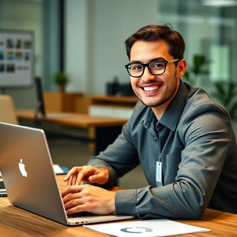 Dynamic Brooklyn Web Design service - Professional with face visible